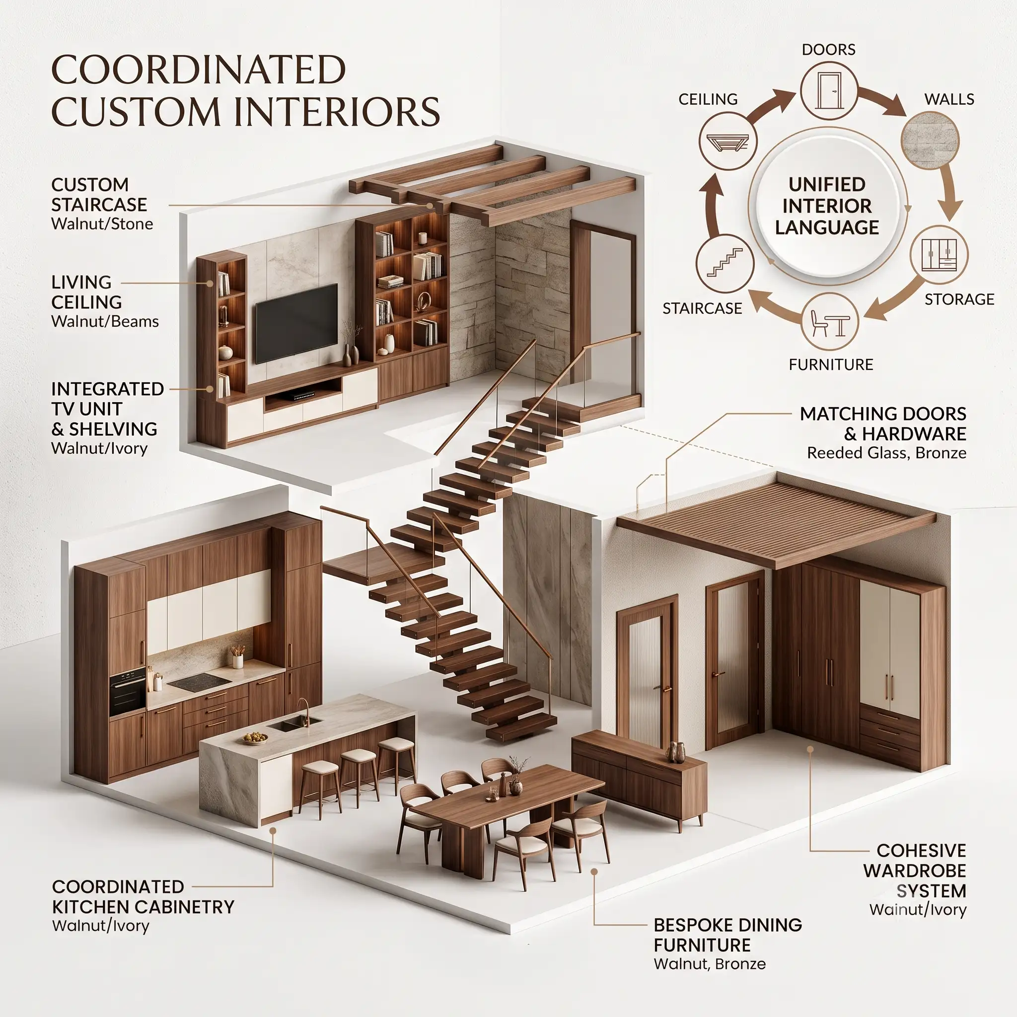 How Custom Woodwork Enhances Interior Design: 20 Ideas