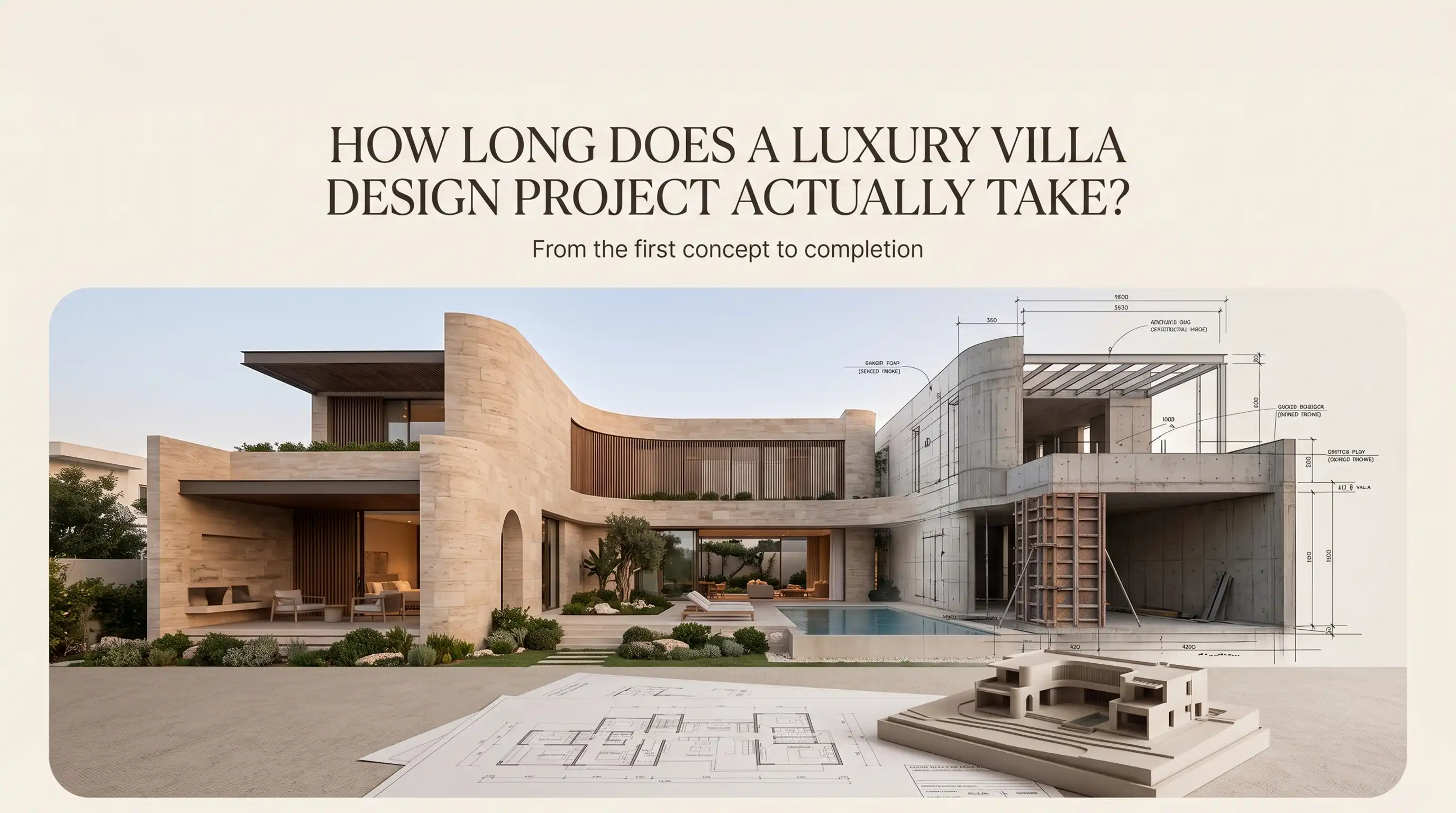 How Long Does a Luxury Villa Design Project Actually Take?