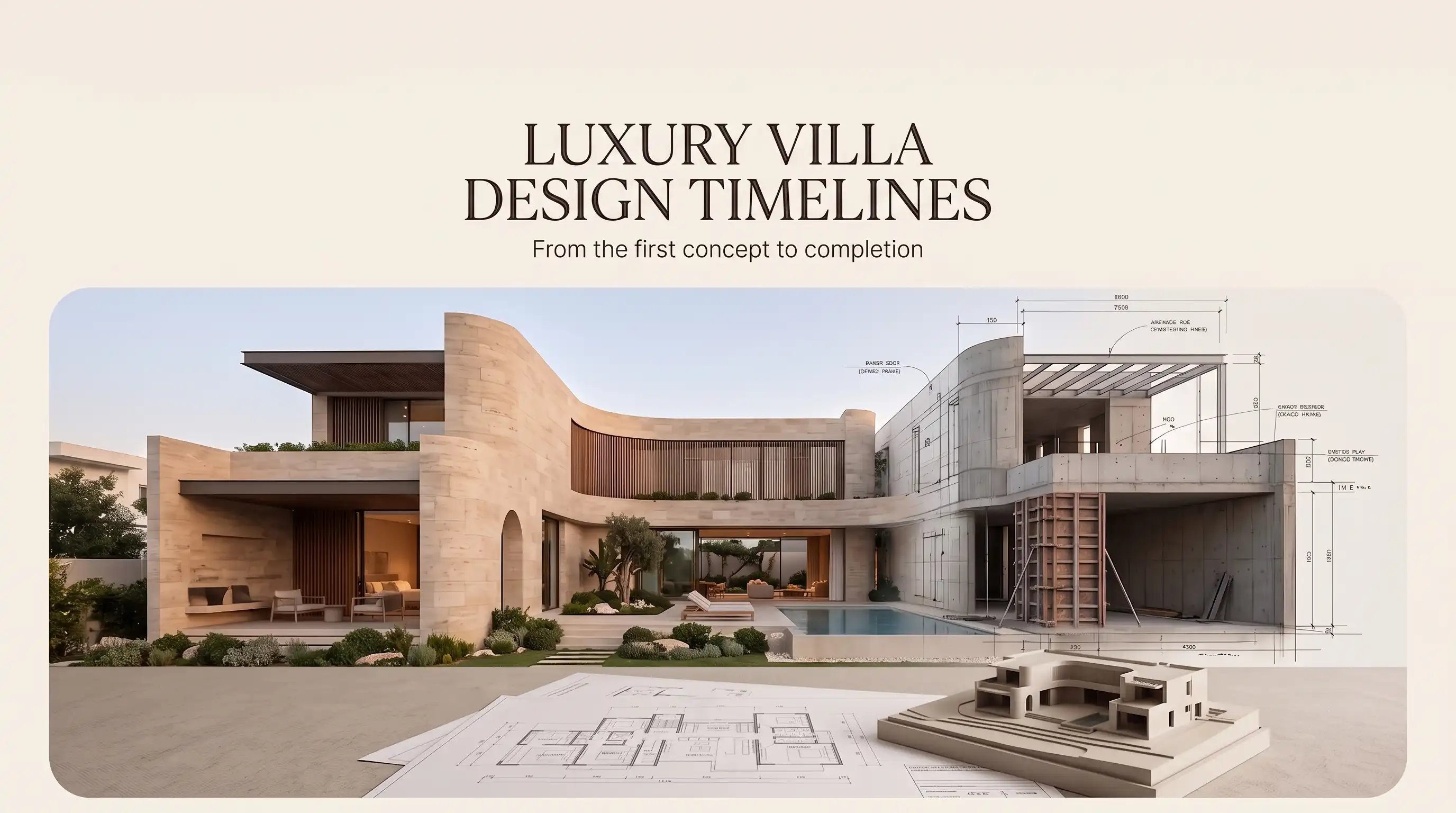 How Long Does a Luxury Villa Design Project Actually Take?